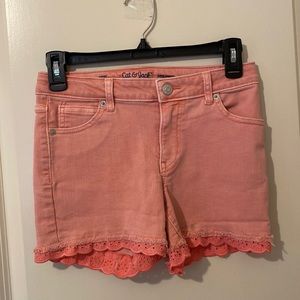 Peach shorts
